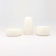 3Pcs Fine Porcelain Pots Set